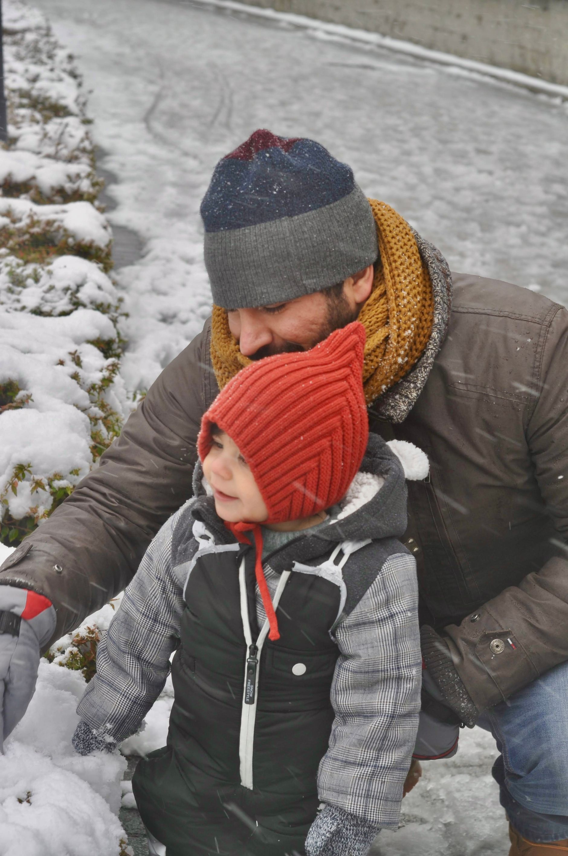 The winter jumper fight every dad knows